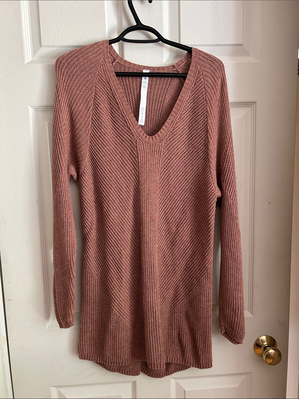 lululemon athletica Dusty Rose V-Neck Knit Tunic